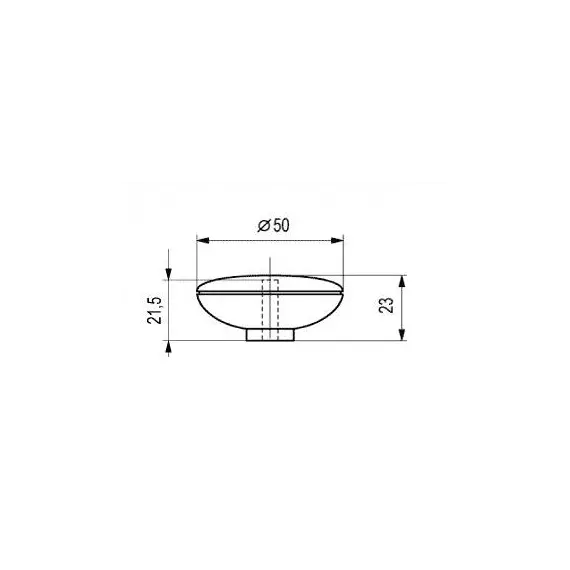 Ручка-грибок B-010 000 черный (ЛКП) - 1