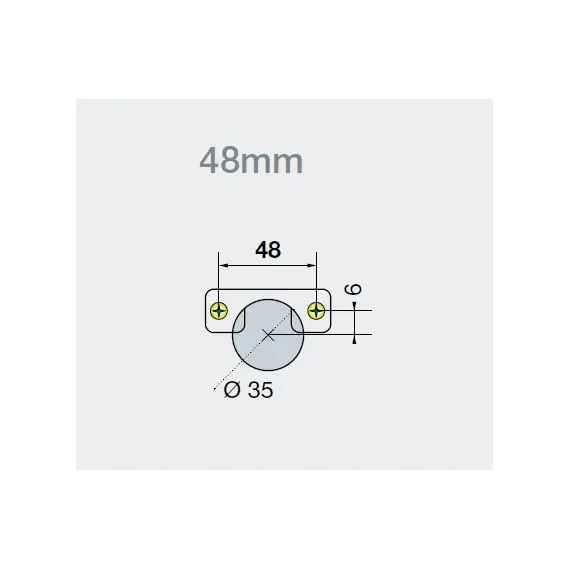242-0977-054-00 Петля S-type i3 с доводчиком Glissando 110/48/9 мм - 8