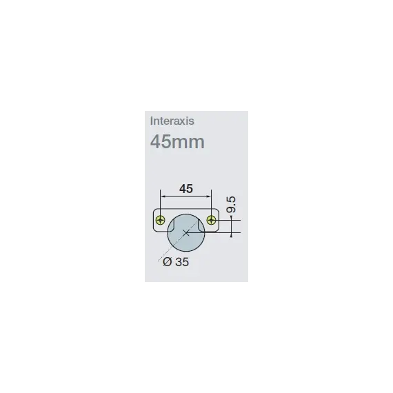 702-0E63-650-00 Петля T-Type угловая 30 110/45/9 мм с cистемой ускоренной сборки Easy-fix - 7