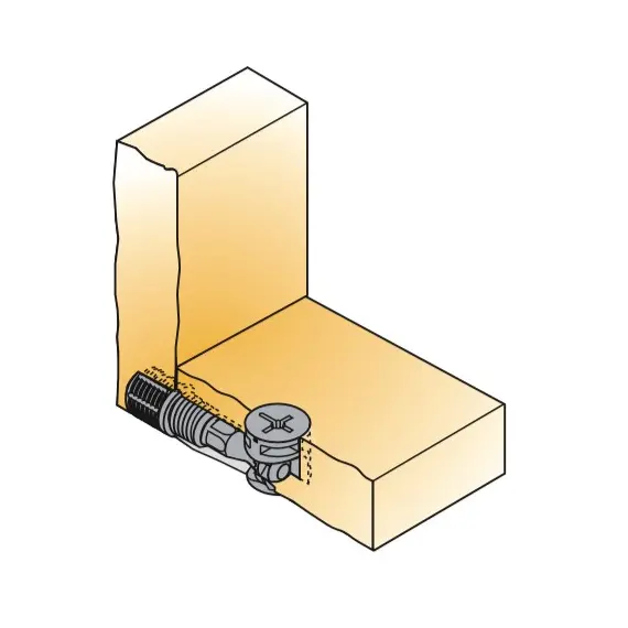 005685-880-001 Дюбель стяжной Quickfit 34х5 - 3