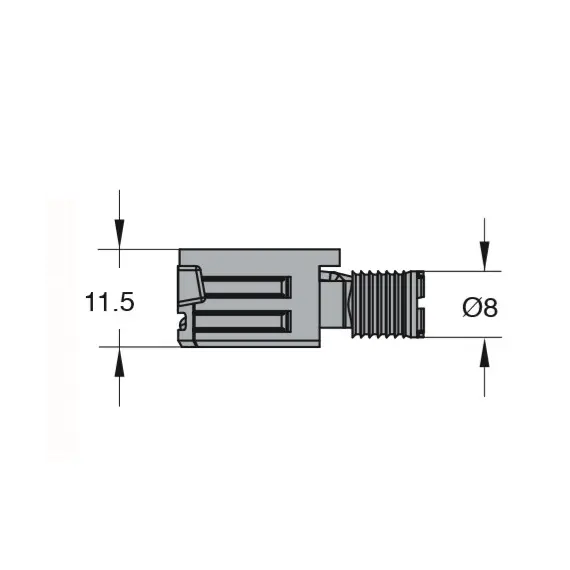 006806-877-001 Стяжка  Quickloc белая - 1