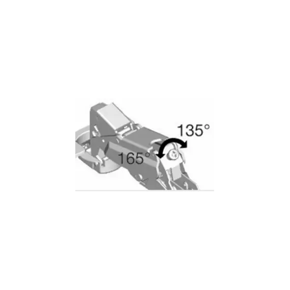 248-0R18-050-STG Петля S-Type 170/45/0 мм - 3