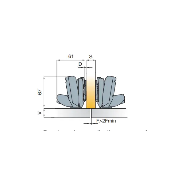 248-0160-050 Петля B-Type 170/45/9 мм - 7