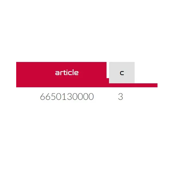 6650130000Z Вкладыш для стяжки под отверстие 35 мм (цинк) - 2