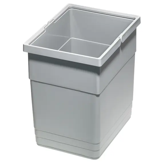 5070.90.41616 Контейнер для мусора 13 л 306*180*310 мм (alu grey) Eins2vier Ninka