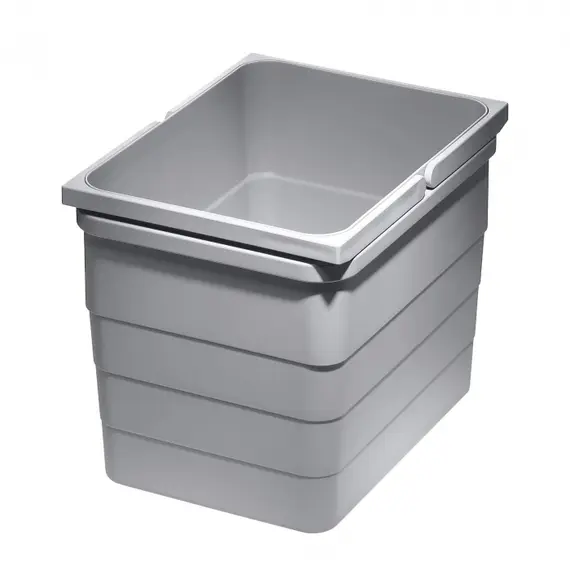 5170.92.41616 Контейнер для мусора 12 л 306*230*220 мм (alu grey) Eins2vier Ninka