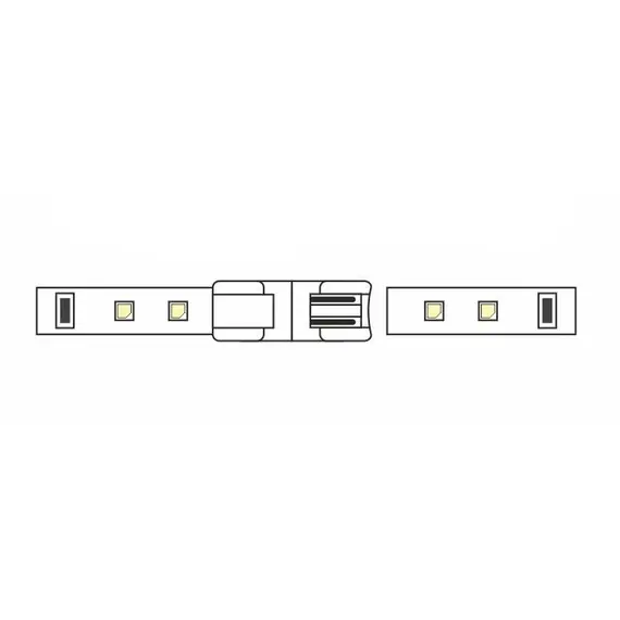 MO-LF08-BP-D1M Коннектор для LED ленты 8 мм - 2
