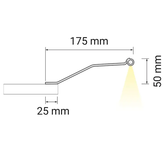 SPL0342-CO-BZ Cветильник LED SlimPlus 6000К 342 мм, черный - 2