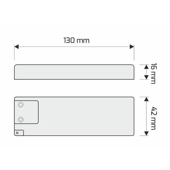 TRA-LD-15W-T-01 Блок питания LED model LD 15W 12VDC, без проводов, 4 мини-гнезда - 1