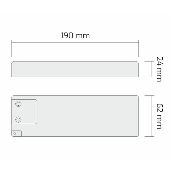 TRA-LD-60W-T-01 Блок питания светодиодных светильников TRA 60W/12VDC - 1