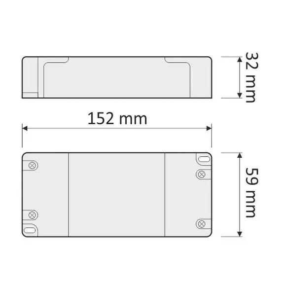 TRA-SP-65W-T-01 Блок питания LED STANDARD PLUS 65W 12VDC, без проводов - 1