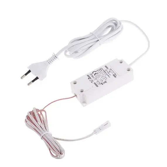 U12-007-SP-2B0-201B Блок питания LED STANDARD PLUS 7W 12VDC, белый провод 4 м,  мини-гнездо
