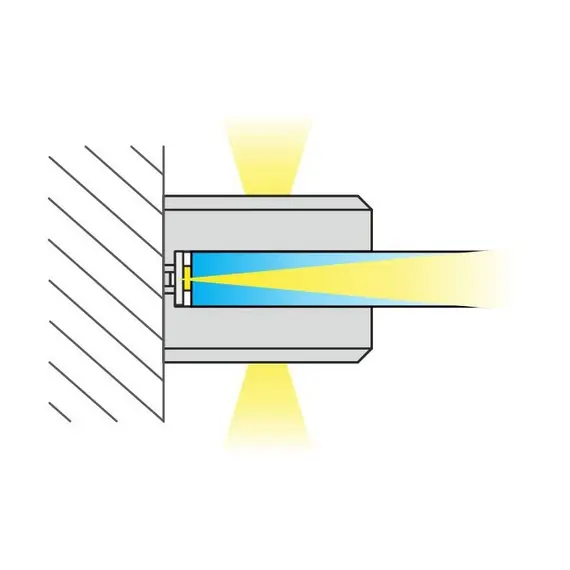 KLIPS-3D-AL-30K-01 Светильник LED KLIPS 3D 1,1W 12VDC 3000К, провод 2 м, алюминий - 1
