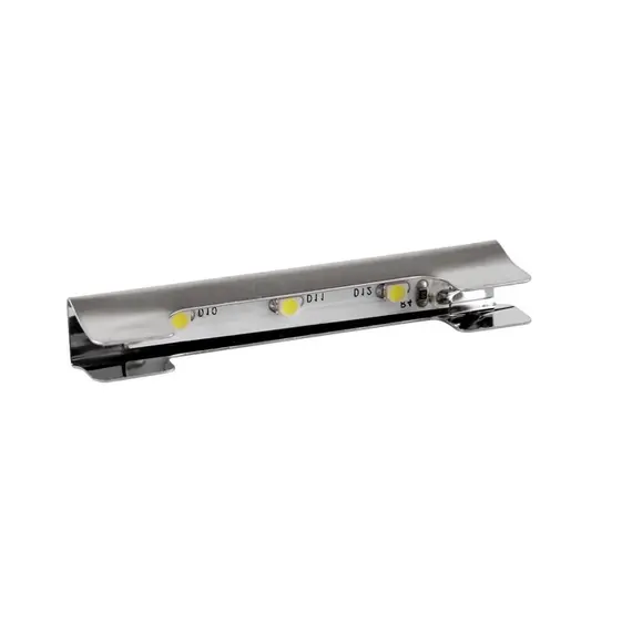 KLIPS-M-3528-30K-01 Светильник LED KLIPS металлический 0,25W 12VDC 3000К LED3528, провод 2 м