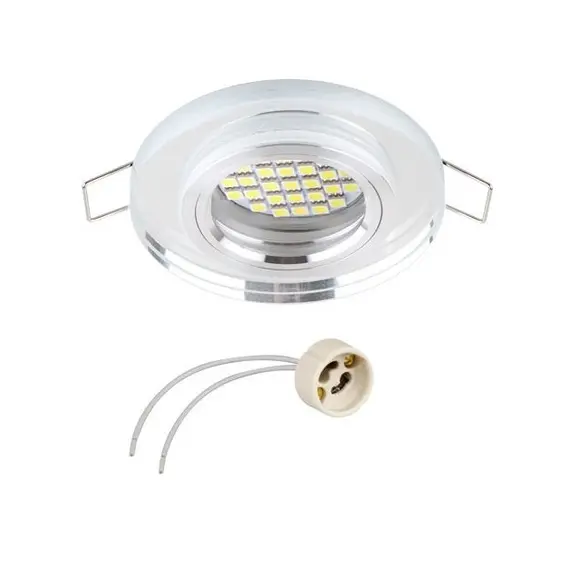 RINGO-BI-01 Комплект светильник RINGO (без LED) + розетка GU10, белый