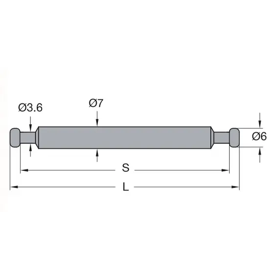 005858-883-300 Дюбель двойной 84x7 мм - 2