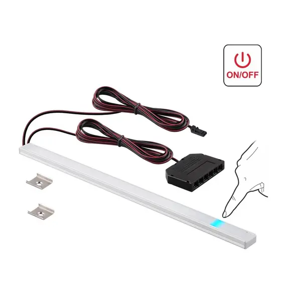 MASTER-4,0W-60K-01W Светильник LED MASTER 4W 12VDC 6000K, провод 2 м, молочный рассеиватель
