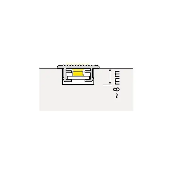 PROF-RDM-ML-2M Профиль Rodled mini пластиковый - 2