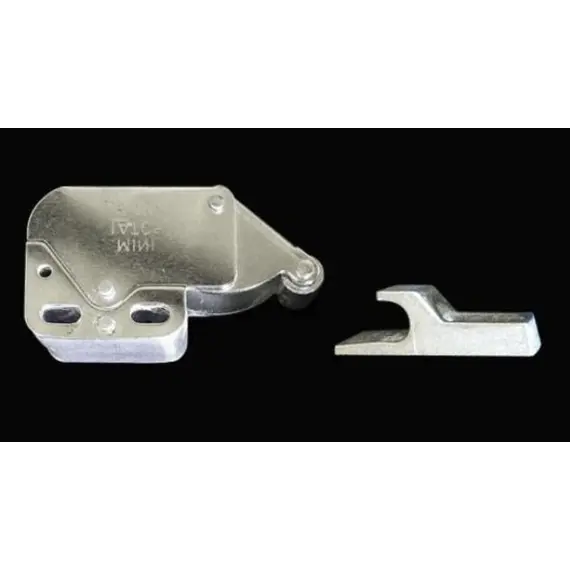 188 Защелка мебельная MINI LATCH (никель) - 1