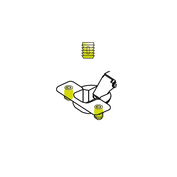 248-0171-050-ST Петля S-Type 110/45/0 мм - 4