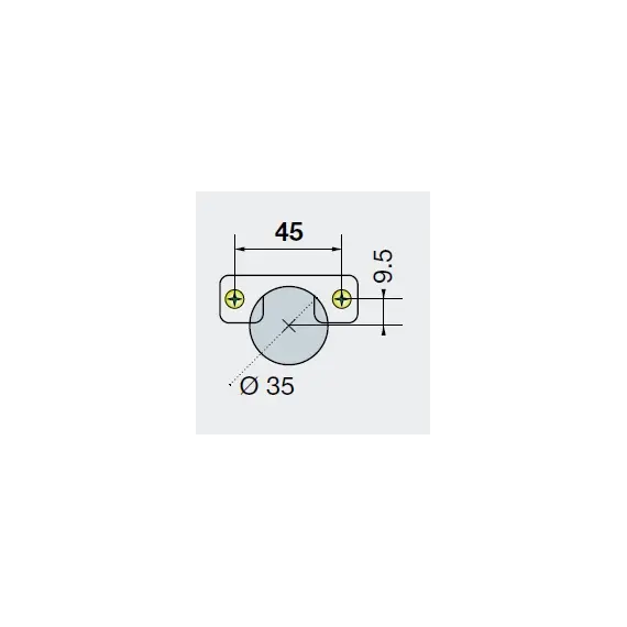 248-0171-050-ST Петля S-Type 110/45/0 мм - 5