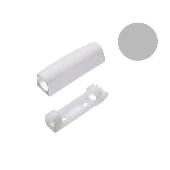 915-7192-380-00 Держатель для толкателя Push Latch MC, короткий, серый - 2