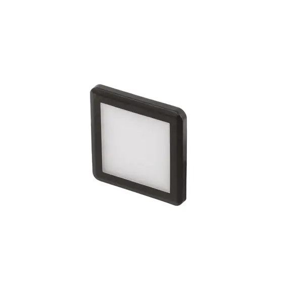 SQUARE-CZ-ML-BC Светильник LED Square 1,5W 3000K, провод 2 м, черный молочный