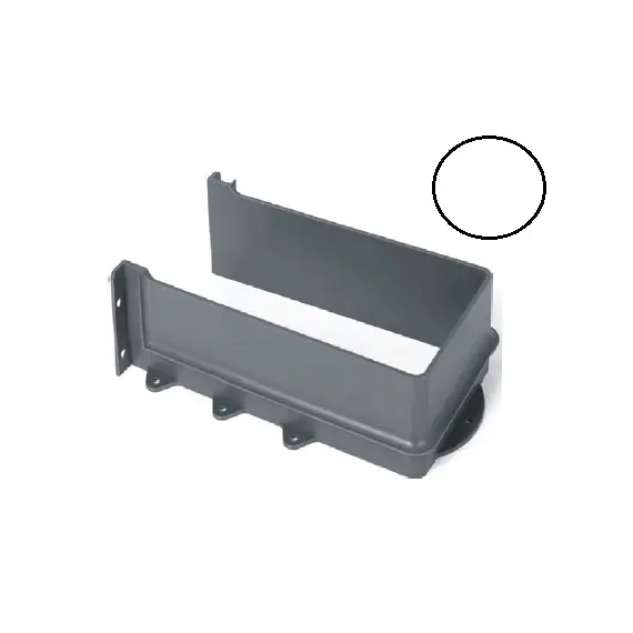 655-8039-150-00 Вырез под сифон 85 мм для ящика SDWD Tekform Slimline, белый