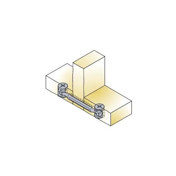 005380-883-300 Дюбель двойной 65x7 мм - 1