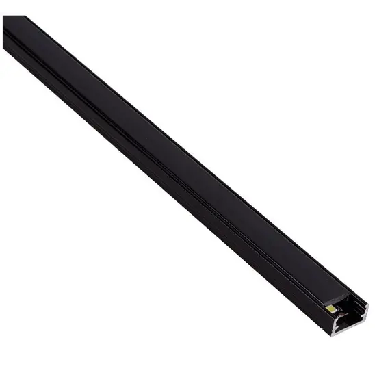 PROFIL-LINEM-CZ-1M-C Профиль для LED ленты PROFIL LINE MINI 1 м черный, черный рассеиватель