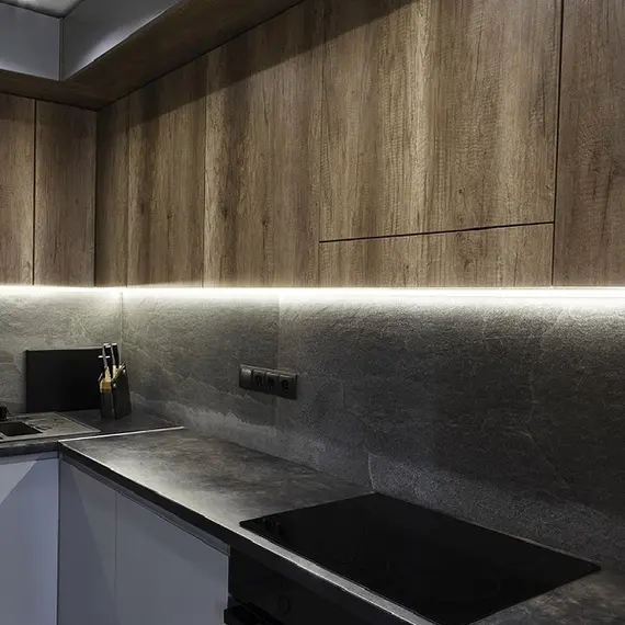 PROFIL-CORNERLINE-OP-1W Профиль для LED ленты PROFIL CORNER LINE 1 м, алюм, молочный рассеиватель - 3