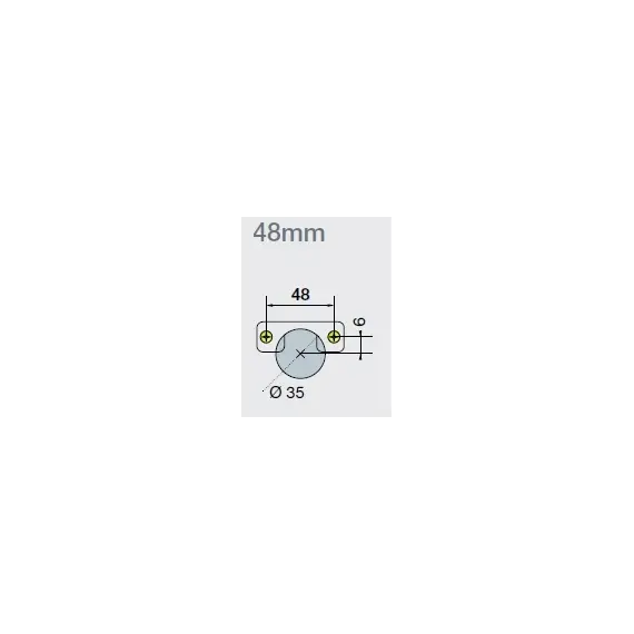 701-0BS0-956-00 Петля T-type-i TeraBlack Glissando 110/48/5 - 9