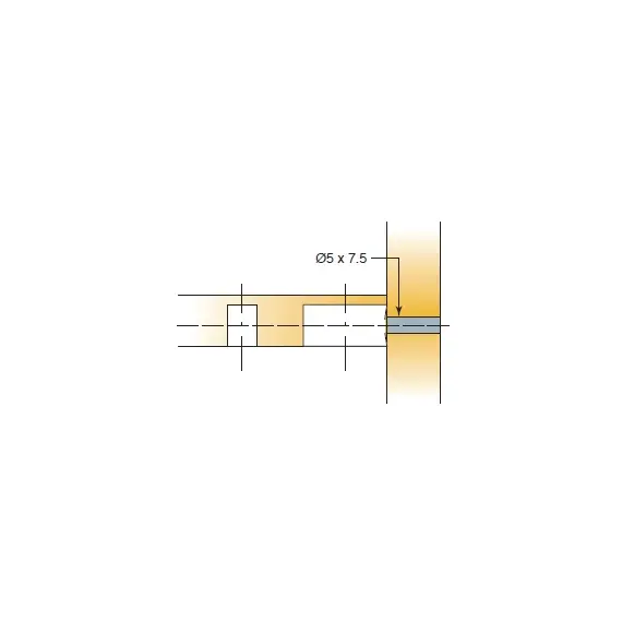 006479-880-001 Дюбель System 6, d5х7,5 мм - 1
