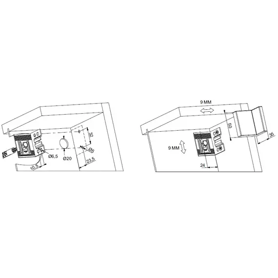 145.E099.01 Навес мебельный 145-ECO, белый - 1