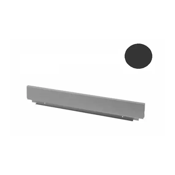 655-7F01-185-00 Стенка задняя стальная для ящиков Tekform Slimline DW100 300мм, панель 16 мм, антрацит