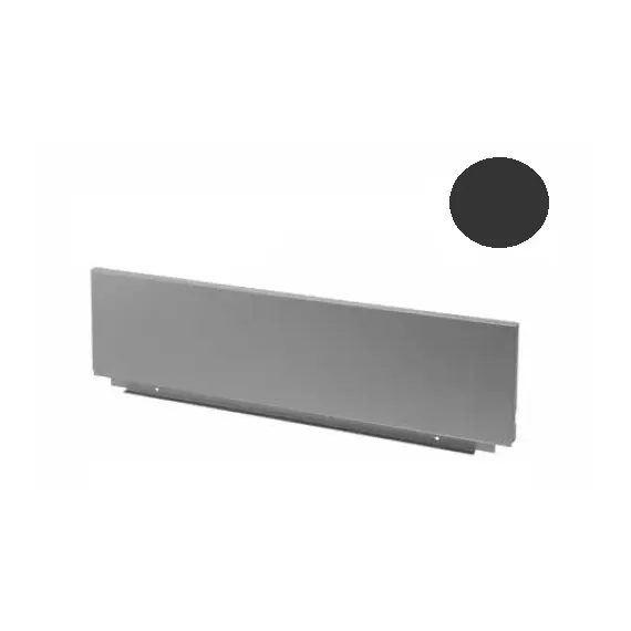 655-7M02-185-00 Стенка задняя стальная для ящиков Tekform Slimline DW145 400мм, панель 16 мм, антрацит