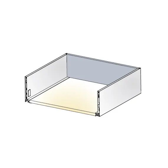 655-7H03-185-00 Стенка задняя стальная для ящиков Tekform Slimline DW182 500мм, панель 16 мм, антрацит - 1