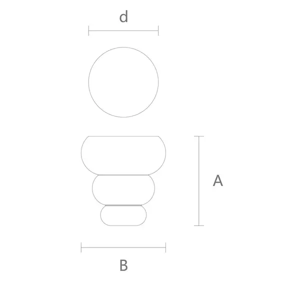MN-095-01 Точеная мебельная ножка MN-095 - 1