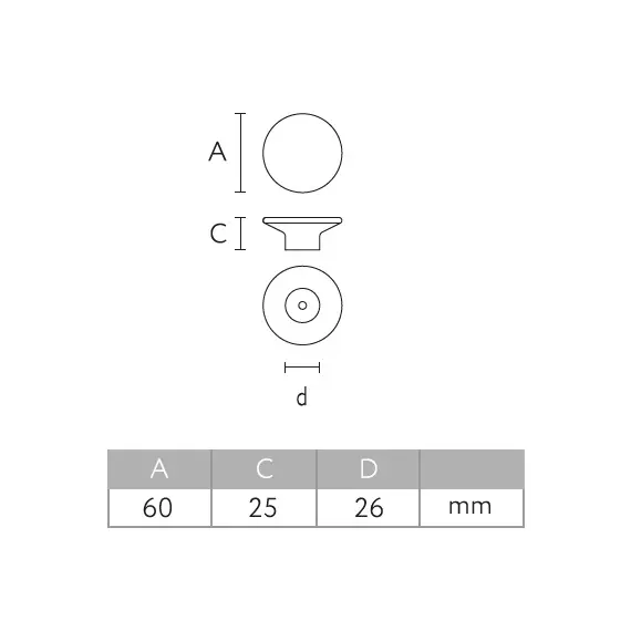 Sopp HL-042M-br Ручка мебельная 60x25x26 мм, Дуб, Престиж Коричневый - 1