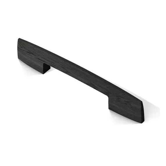 Lagom HL-003M-bl-256 Ручка мебельная 400х14х36х256 мм, Дуб, Престиж Черный