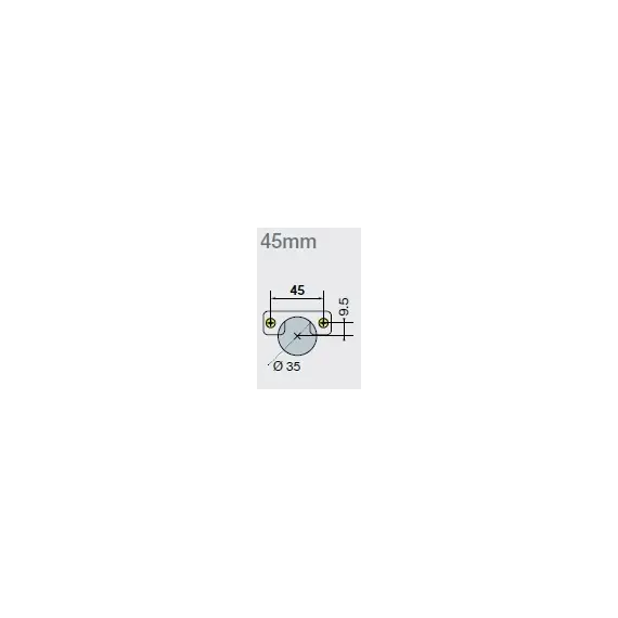 701-0A96-961-00 Петля T-type-i TeraBlack Glissando 110/45/17 90 гр - 8