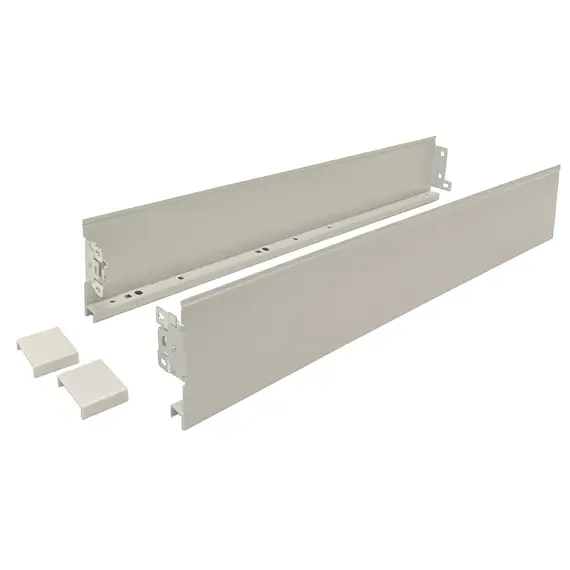681-1550-7035 Боковые стенки ящика для направляющих CUBO, 550 мм, серый