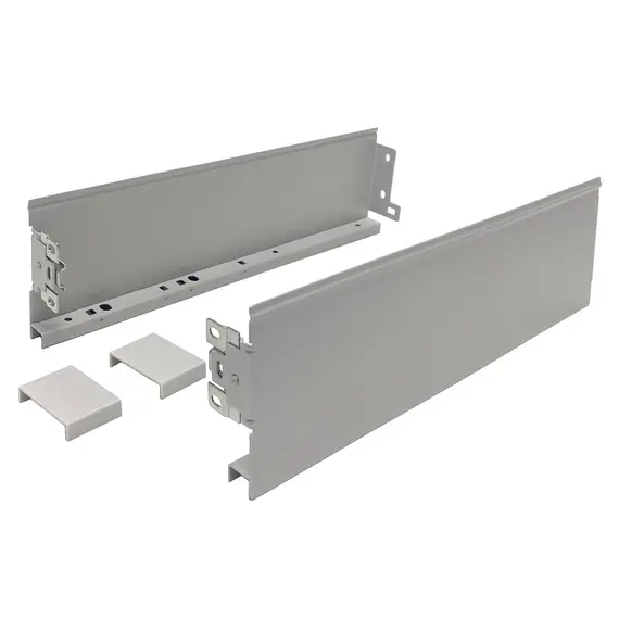 681-1250-7035 Боковые стенки ящика для направляющих CUBO, 250 мм, серый