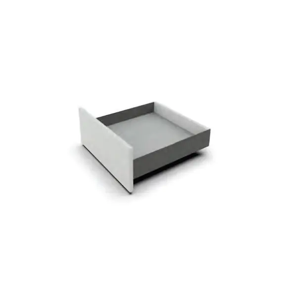 Боковые стенки ящика для направляющих CUBO, 250 мм, h=88 мм, серый арт.681-1250-7035 - 3
