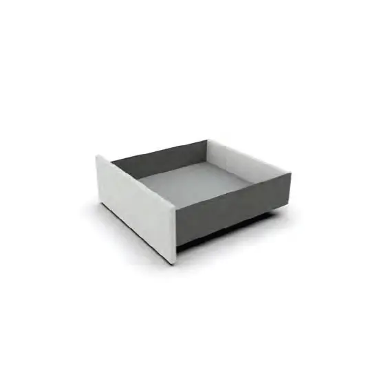 681-5400-9010 Боковые стенки ящика для направляющих CUBO, 400 мм, h=128 мм, белый - 1