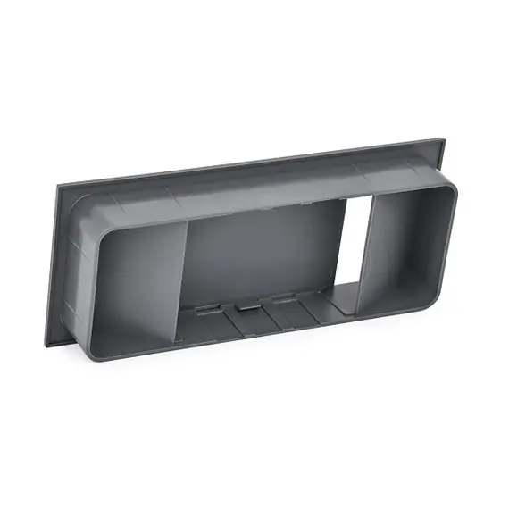 ЗП-Ч Заглушка кабель-канала, черный - 1