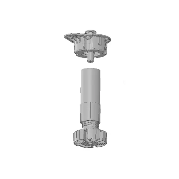 БШЧ-300К База со шплинтом, черная - 3