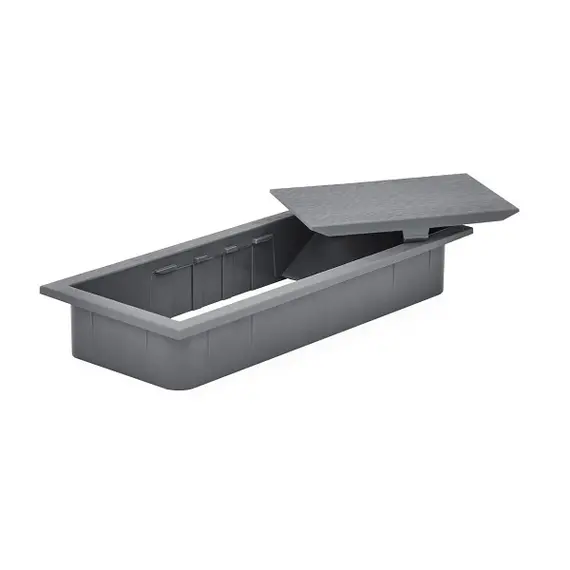 ЗП-С Заглушка кабель-канала, серый - 3