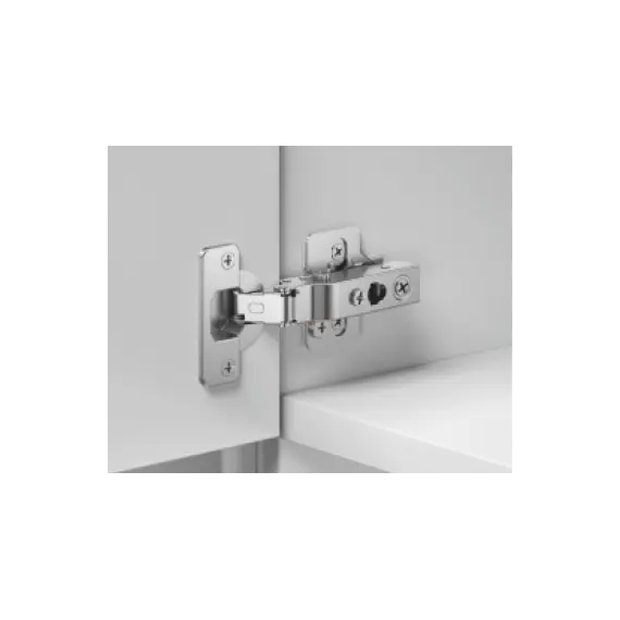 896-0AP2-981 Петля 896 с регулировкой доводчика, Накладная, 52мм, чашка с винтами, Черный