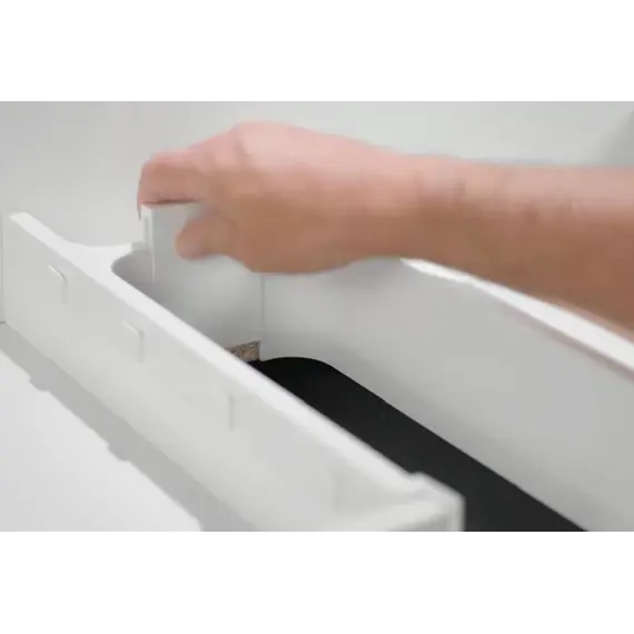 Средняя секция рамки для закрывания выреза сифона Banio Ninka, белый арт.5012.90.20071 - 4